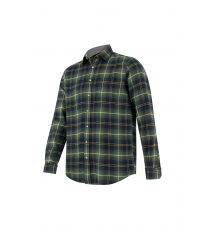 Camisa de Flanela Verde Pitmedden 