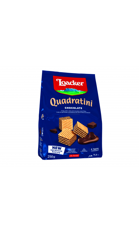 Loacker Quadratini Chocolate 