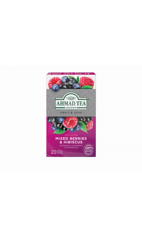 Ahmad Tea Mixed Berries and Hibiscus Infusion - Teabags