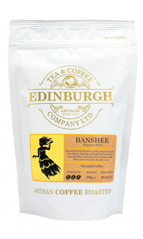 Café Moído Artesanal Banshee Blend Edinburgh Tea & Coffee 