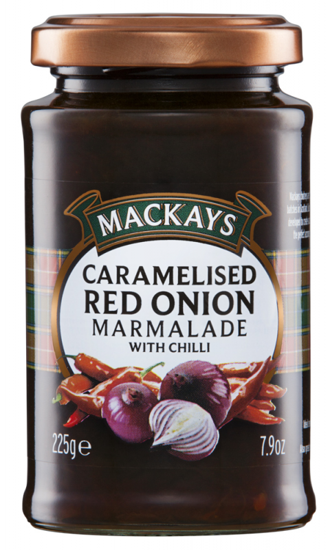Mackays Caramelised Red Onion Marmalade with Chilli Chutney