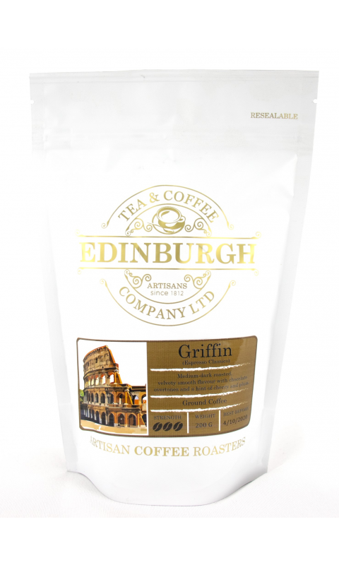 Edinburgh Tea & Coffee Griffin Blend Artisanal Ground Coffee 