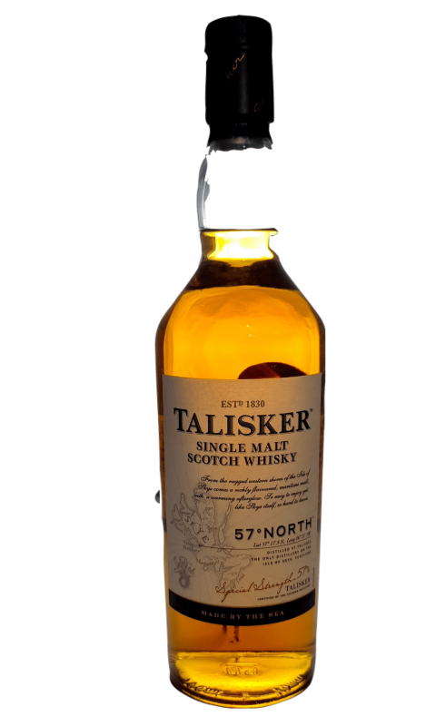 Talisker 57 North with Case & 2 Glasses