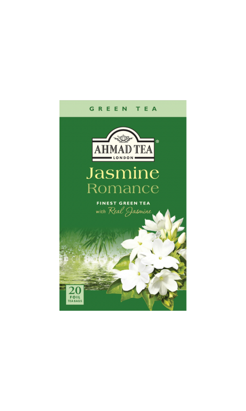 Chá Verde Jasmin Romance - Saquetas Ahmad Tea 