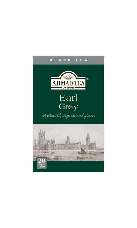 Chá Early Grey - Saquetas Ahmad Tea 
